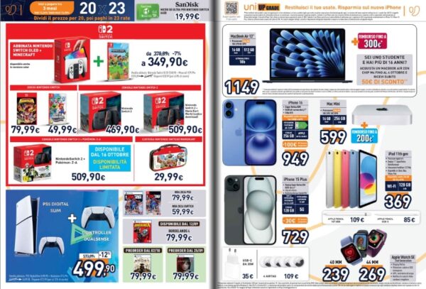 unieuro - immagine 10 unieuro volantino settembre