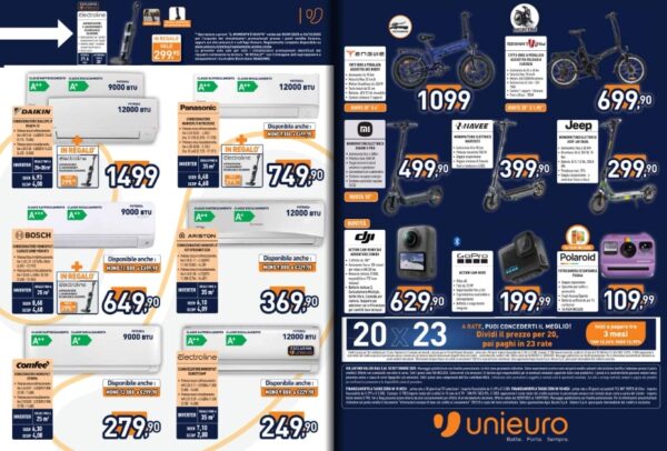 unieuro - design unieuro volantino settembre