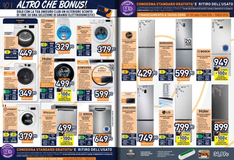 unieuro - design volantino speciale casa unieuro