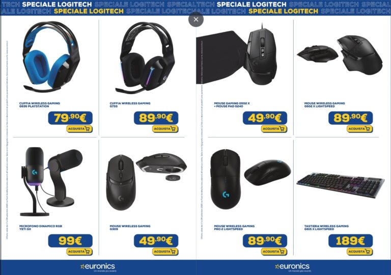 euronics - dettaglio euronics logitech