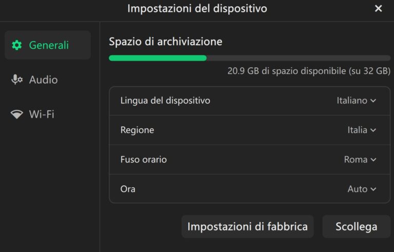 Insta360 Wave - funzionalità Screenshot