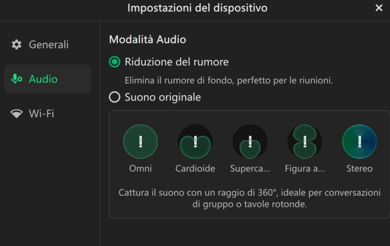 Insta360 Wave - specifiche Screenshot