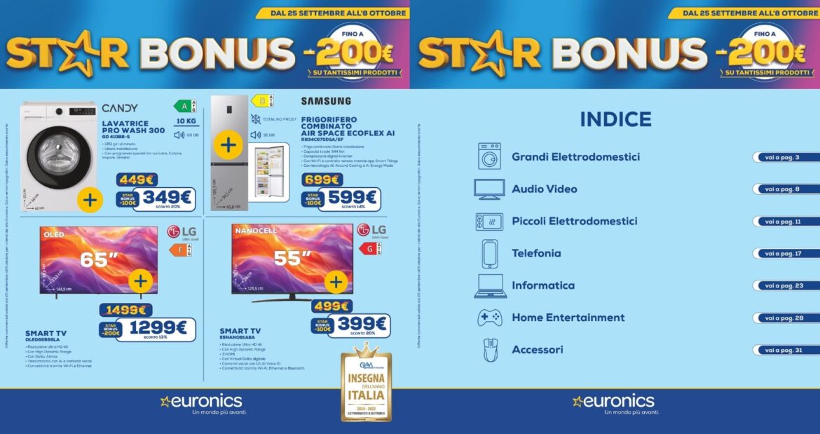 volantino euronics