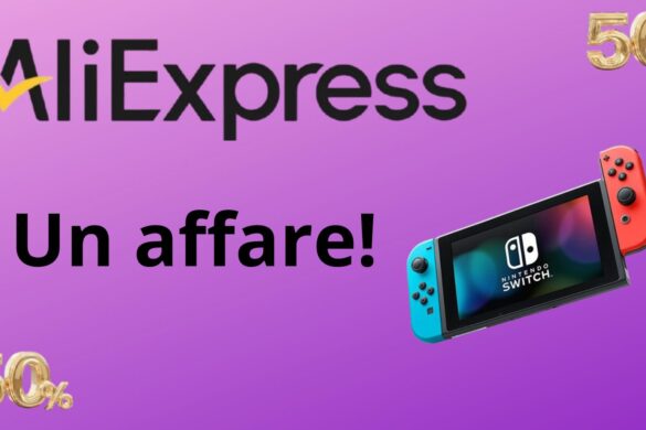 Nintendo Switch OLED, un AFFARE solo su Aliexpress
