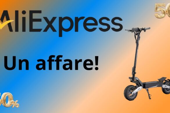 Monopattino elettrico con uno SCONTO FOLLE solo su Aliexpress