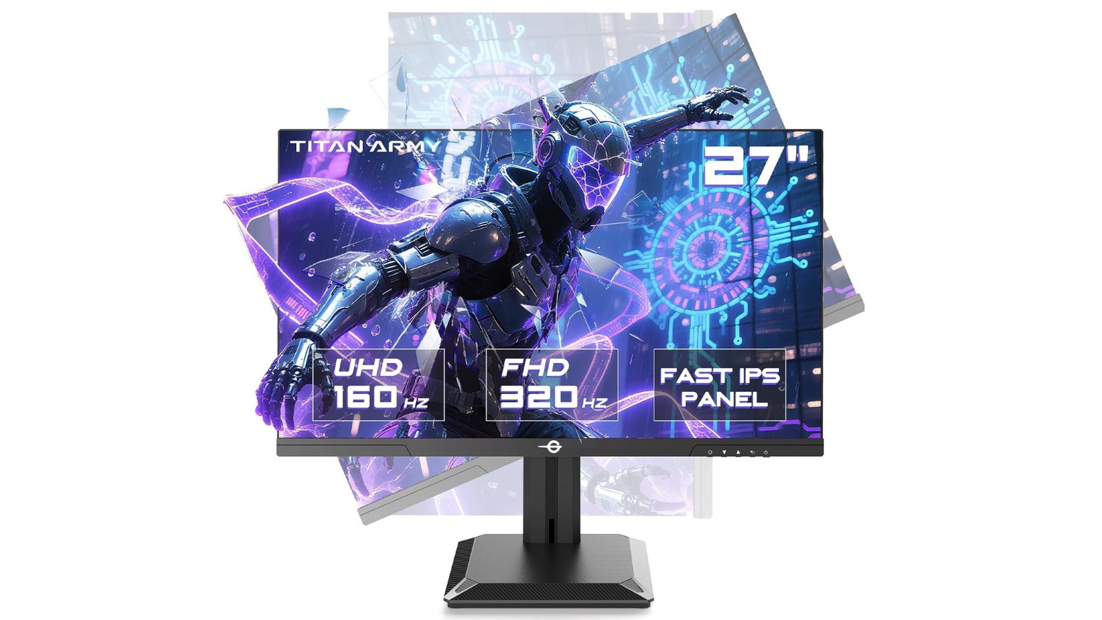 Titan Army lancia quattro nuovi monitor da gaming: i primi con Modalità Doppia
