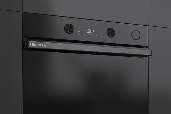 Forni da incasso HiSense, eleganza in vetro e tecnologia a vapore