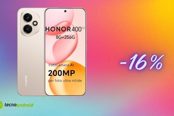 Amazon sconta l’HONOR 400 5G: prezzo shock con il -16%