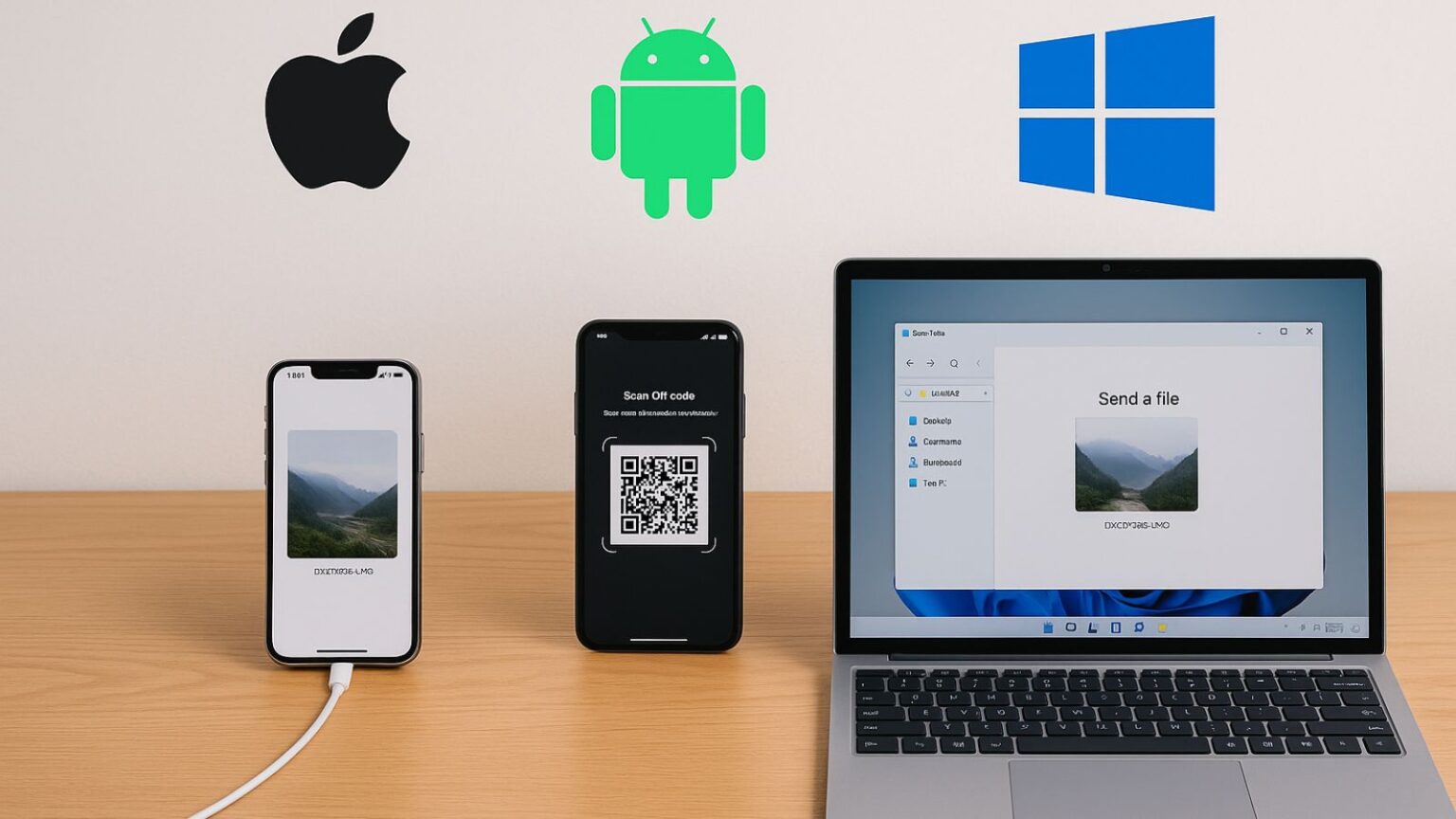 iOS, Android e Windows: ecco come condividere facilmente file tra i principali OS