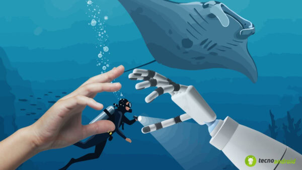 immersioni pericolose obsolete con il robot-tentacolo