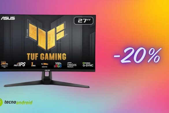 Monitor TUF Gaming 27″ a prezzo bomba: Amazon lo sconta del 20%