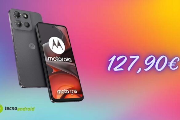 Motorola moto g15 8/512GB a prezzo bomba: su Amazon costa poco più di 100€