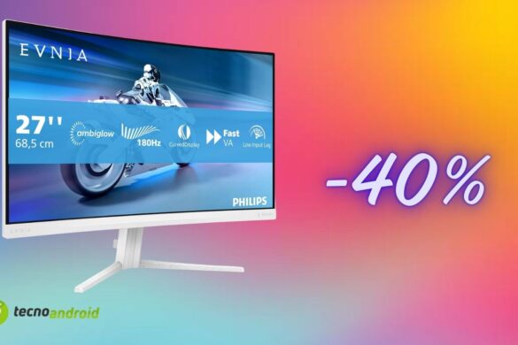 Monitor Philips 27″ con un folle sconto del 40% su Amazon