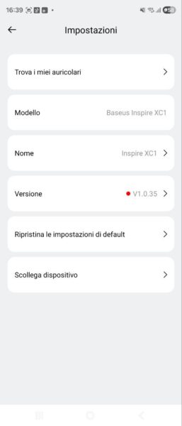 Baseus Inspire XC1 - design Baseus Inspire XC1 - design