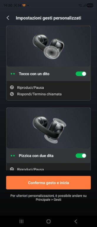 Shokz OpenDots ONE - funzionalità photo