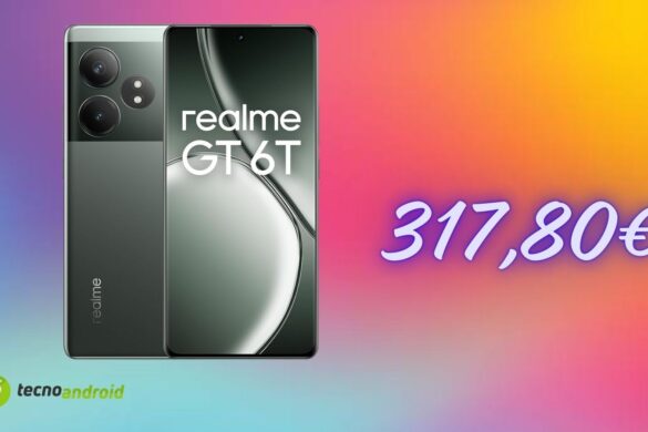 Amazon sconta il Realme GT 6T 5G: oggi a poco più di 300 euro