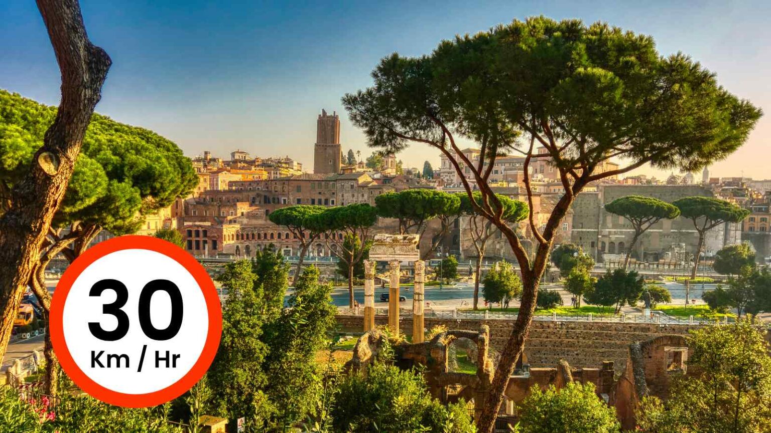 Roma introduce la “Zona 30” nel centro storico con nuovi autovelox e Vista Red per ridurre incidenti e aumentare la sicurezza urbana.
