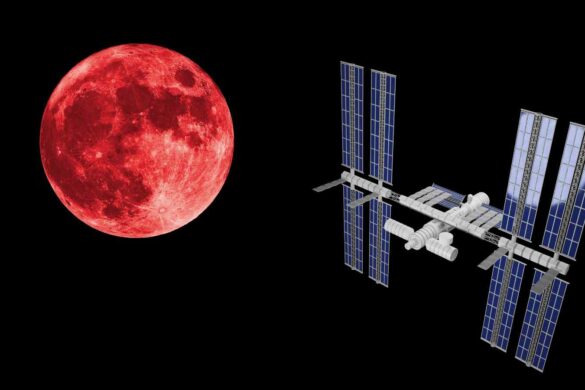 Blood Moon vista dalla ISS: uno spettacolo tra tecnologia e spazio