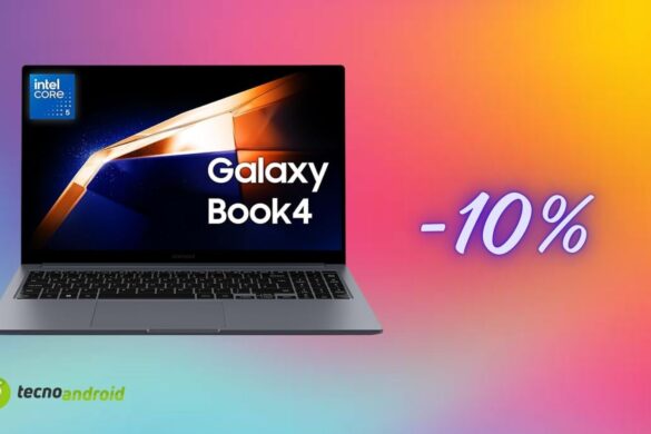 Samsung Galaxy Book4 imperdibile a questo prezzo: sconto Amazon del 10%