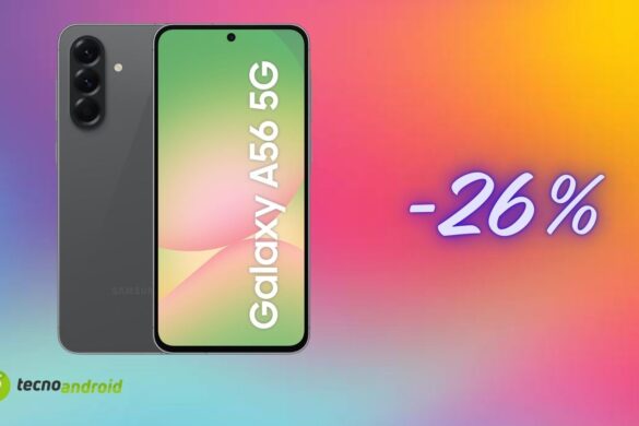 Samsung Galaxy A56 5G imperdibile: oggi 26% di sconto su Amazon