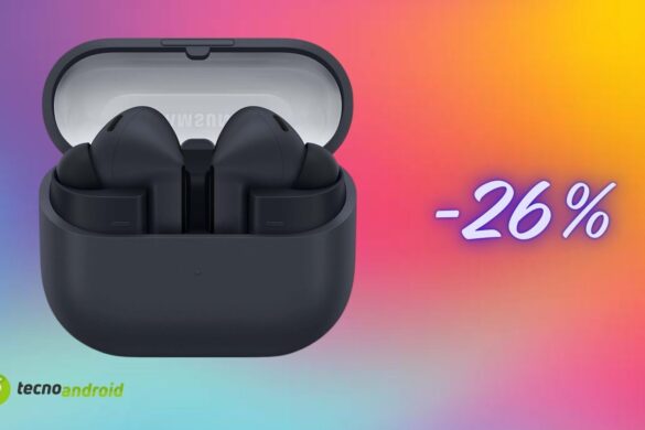 Samsung Galaxy Buds3 FE: il prezzo crolla sotto i 100€ grazie ad Amazon
