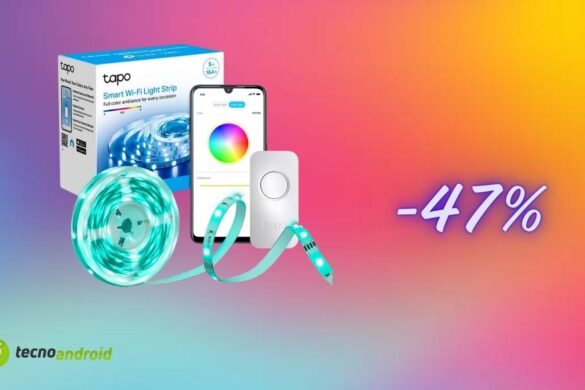 Striscia LED Tapo Smart Wi-Fi in regalo: su Amazon sconto del 47%