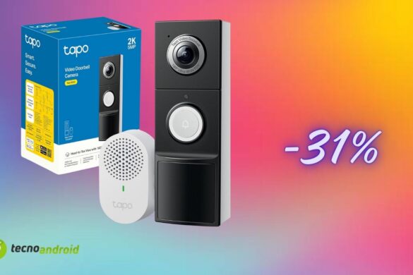 Videocitofono Tapo 2K a prezzo bomba su Amazon: per voi sconto del 31%