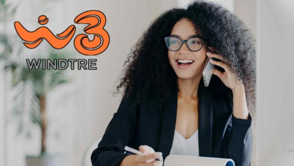 WINDTRE offre 200 GB, 5G fino a 2 Gbps, minuti illimitati e roaming europeo a 10,99 € al mese, attivazione inclusa.
