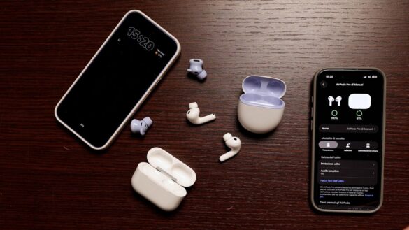 Confronto AirPods Pro 3 vs Google Pixel Buds 2a Confronto AirPods Pro 3 vs Google Pixel Buds 2a