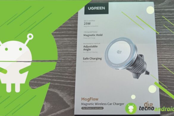 UGREEN MagFlow Qi2 25W Caricatore Wireless: potenza di ricarica anche in auto | Recensione