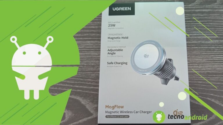 UGREEN MagFlow Qi2 25W Caricatore Wireless: potenza di ricarica anche in auto | Recensione