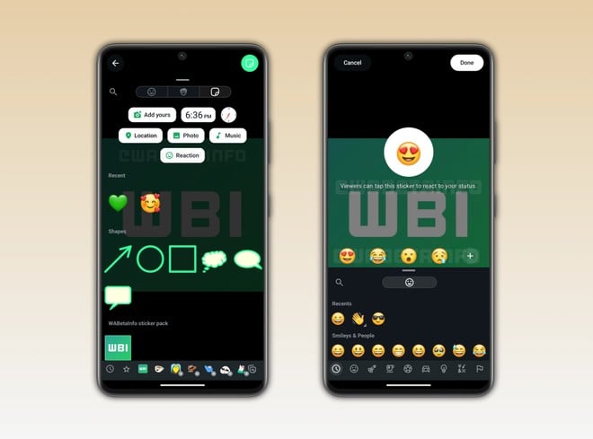 WhatsApp reazioni Stati WhatsApp reazioni Stati