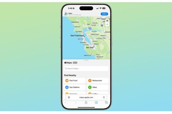 Apple porta l’ AI in Maps: ricerche vocali più naturali con Apple Intelligence