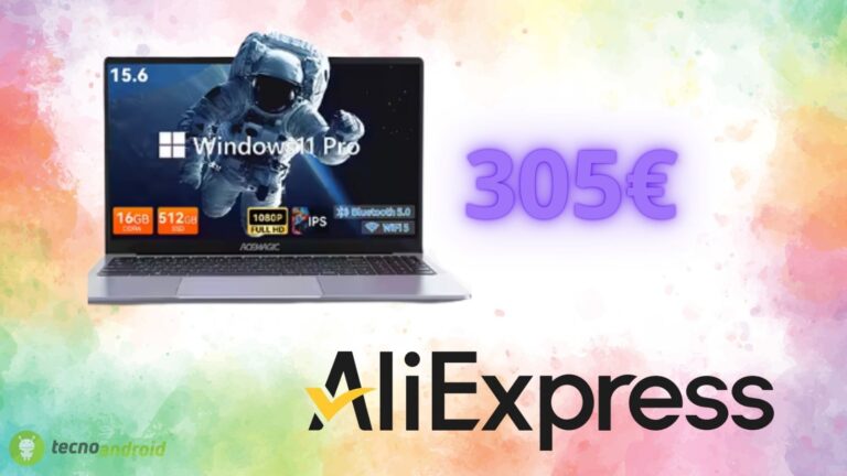 Notebook Windows con prezzo imbattibile su AliExpress: approfittatene subito