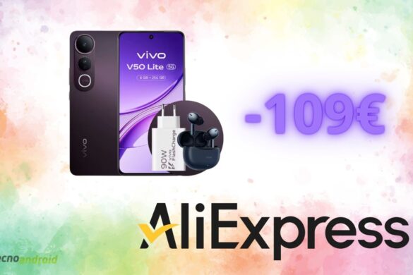 Vivo V50 Lite ha un prezzo ASSURDO su AliExpress con regalo imperdibile