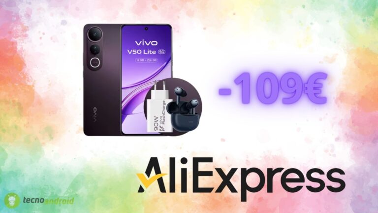 Vivo V50 Lite ha un prezzo ASSURDO su AliExpress con regalo imperdibile