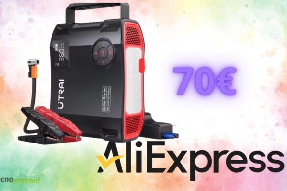 AliExpress, ecco lo sconto migliore di ottobre: caricabatterie per auto e compressore in sconto del 50%