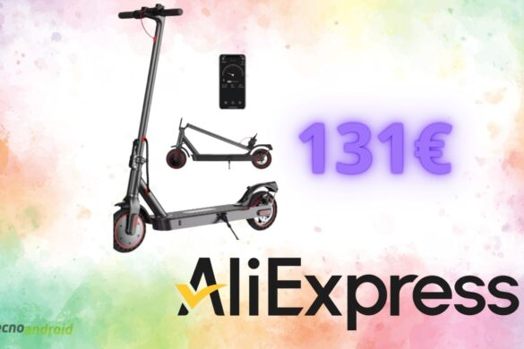 Monopattino elettrico a soli 130 euro: l’offerta di AliExpress