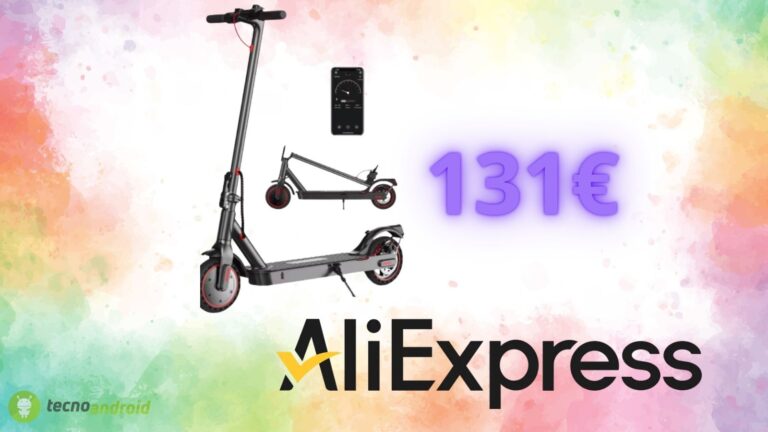 Monopattino elettrico a soli 130 euro: l'offerta di AliExpress