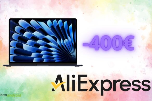 AliExpress, sconto di 400 euro sull’Apple MacBook Air