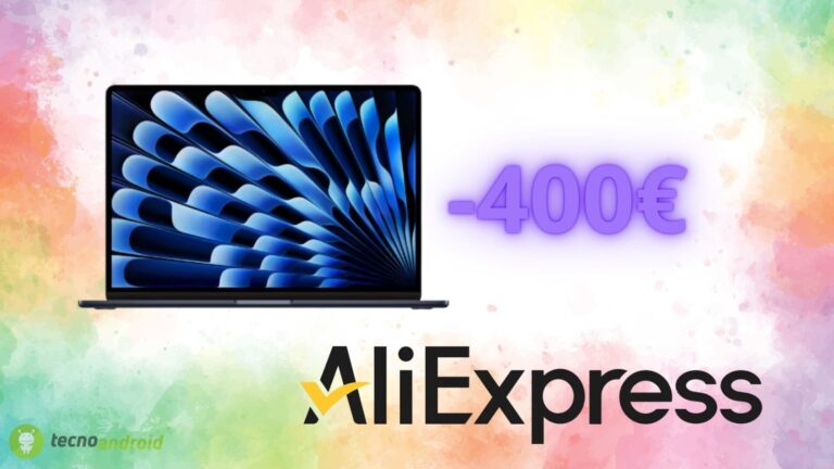 AliExpress, sconto di 400 euro sull'Apple MacBook Air