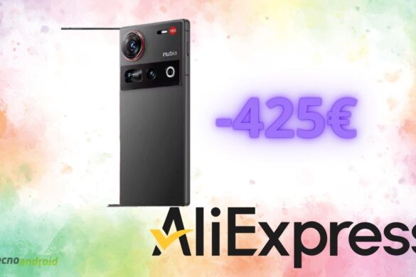 AliExpress lancia uno sconto da non perdere: OFFERTA di 425 euro sul Nubia Z70s Ultra