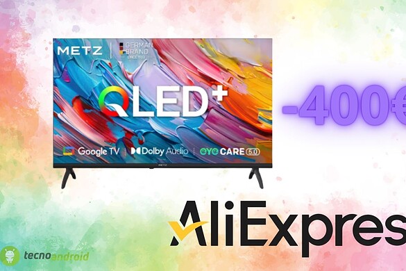 Smart TV con Google TV a soli 180 euro su AliExpress