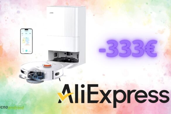 AliExpress sconta di 333 euro questo robot aspirapolvere: correte ad acquistarlo
