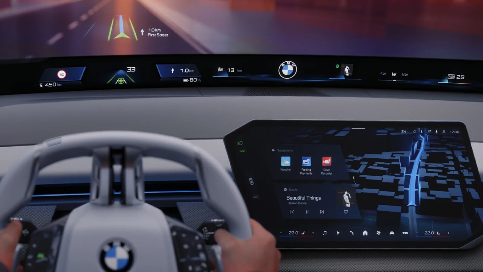 BMW, BMW Panoramic iDrive, BMW iX3