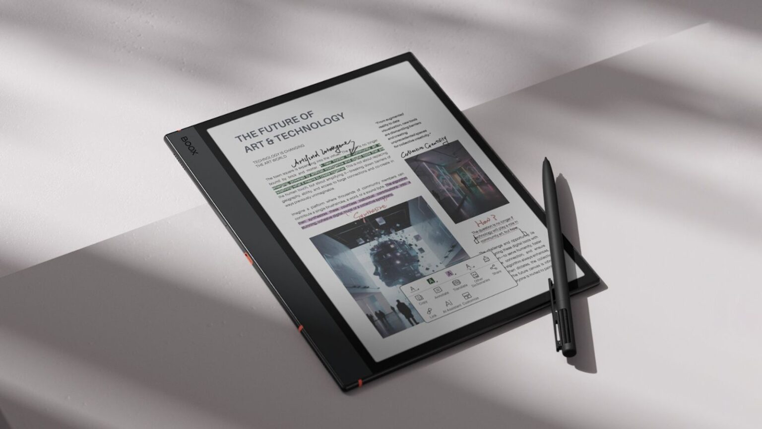 BOOX Note Air5 C: il nuovo ePaper da 10,3” che unisce produttività e creatività