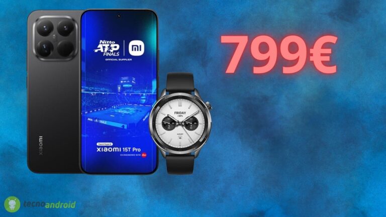 Xiaomi 15T Pro, che REGALO su Amazon: sconto e Xiaomi Watch S4 GRATIS