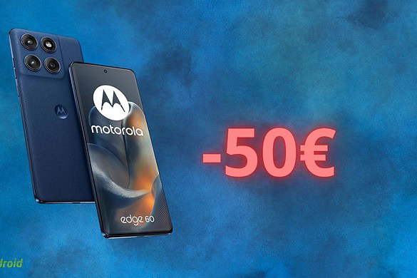 Motorola Edge 60, prezzo IMBATTIBILE su Amazon con questo sconto