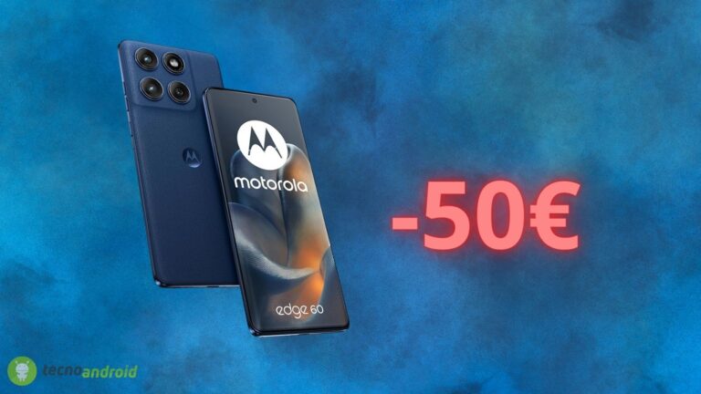 Motorola Edge 60, prezzo IMBATTIBILE su Amazon con questo sconto
