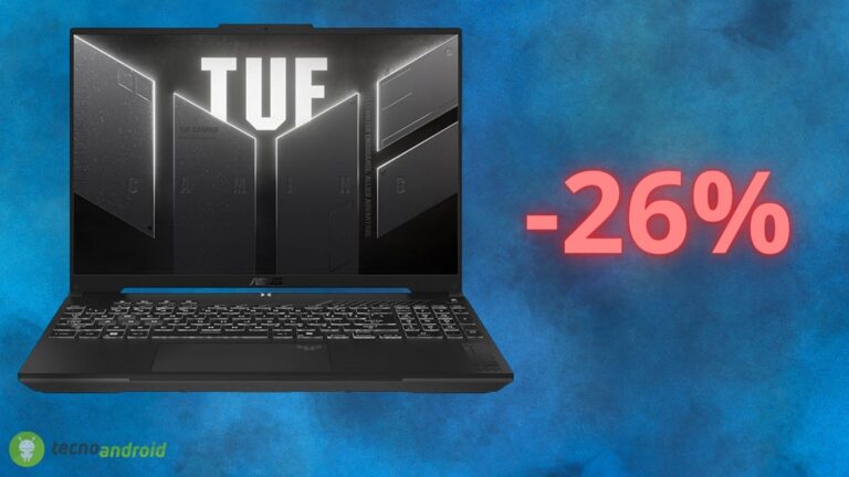 Notebook ASUS TUF Gaming: offerta Amazon ASSURDA con la Festa delle Offerte Prime